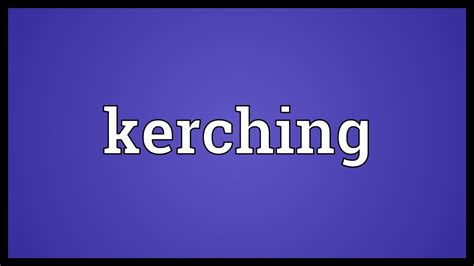 kerching uk|KERCHING definition and meaning .